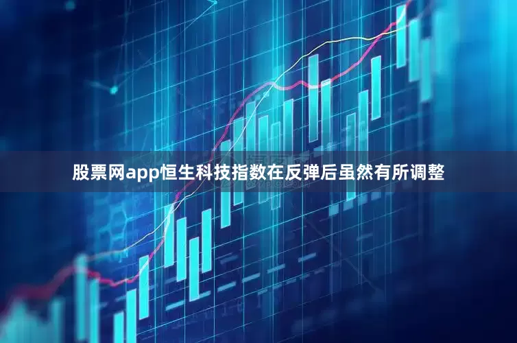 股票网app恒生科技指数在反弹后虽然有所调整