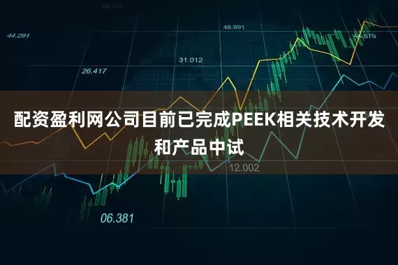 配资盈利网公司目前已完成PEEK相关技术开发和产品中试
